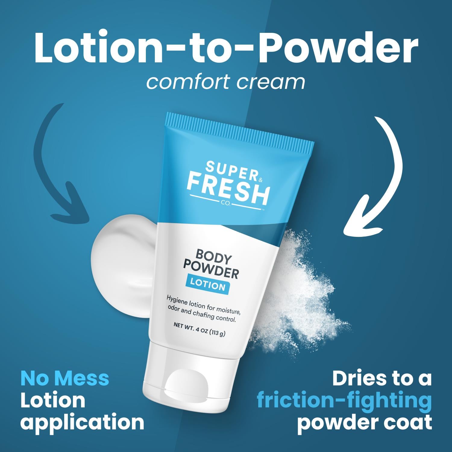 Super Fresh Body Powder Lotion